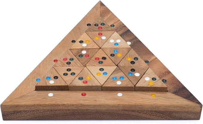 bermuda triangle: handmade &amp; organic 3d brain teaser