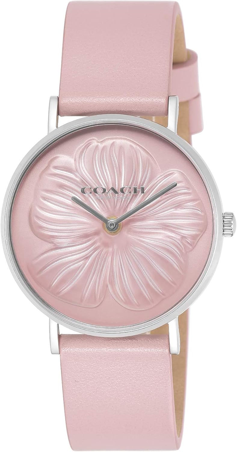coach 蔻驰 perry 女士 手表 14503555 粉色 : 亚马逊中国: 钟表