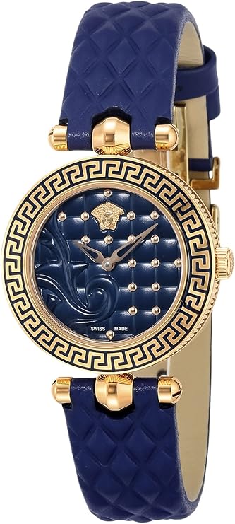 [范思哲]versace 腕表 微型兔子 蓝色表盘 vqm090016 女士