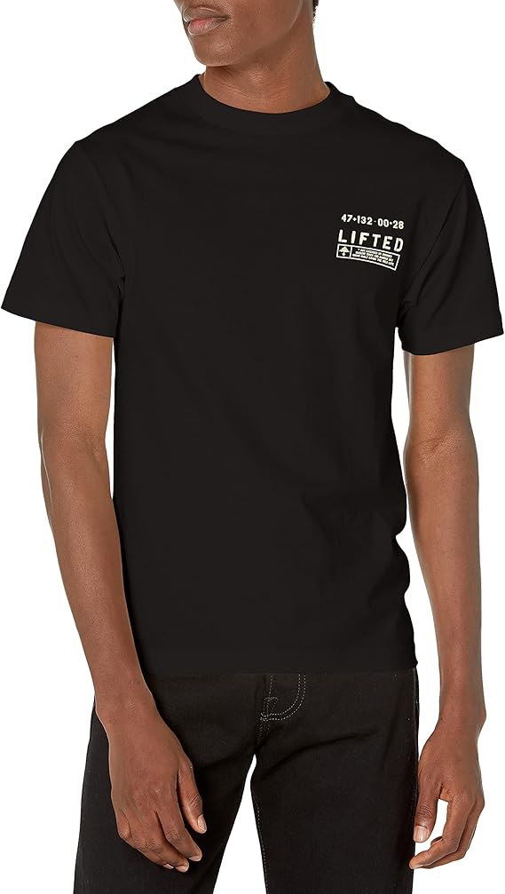 lrg lifted research group 男式图形设计标志 t 恤