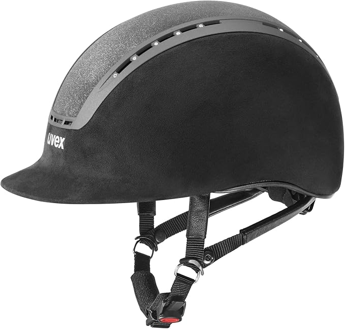 uvex suxxeed glamour 骑马头盔 男女适用 - 可调节和出色的通风头盔
