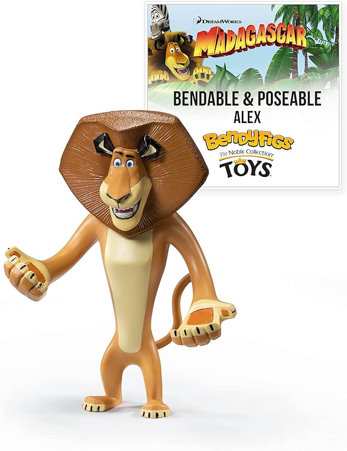 bendyfigs 马达加斯加 alex