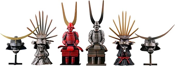 Miniq 战国甲胄收藏pvc制已涂装完成品8个装box 亚马逊中国