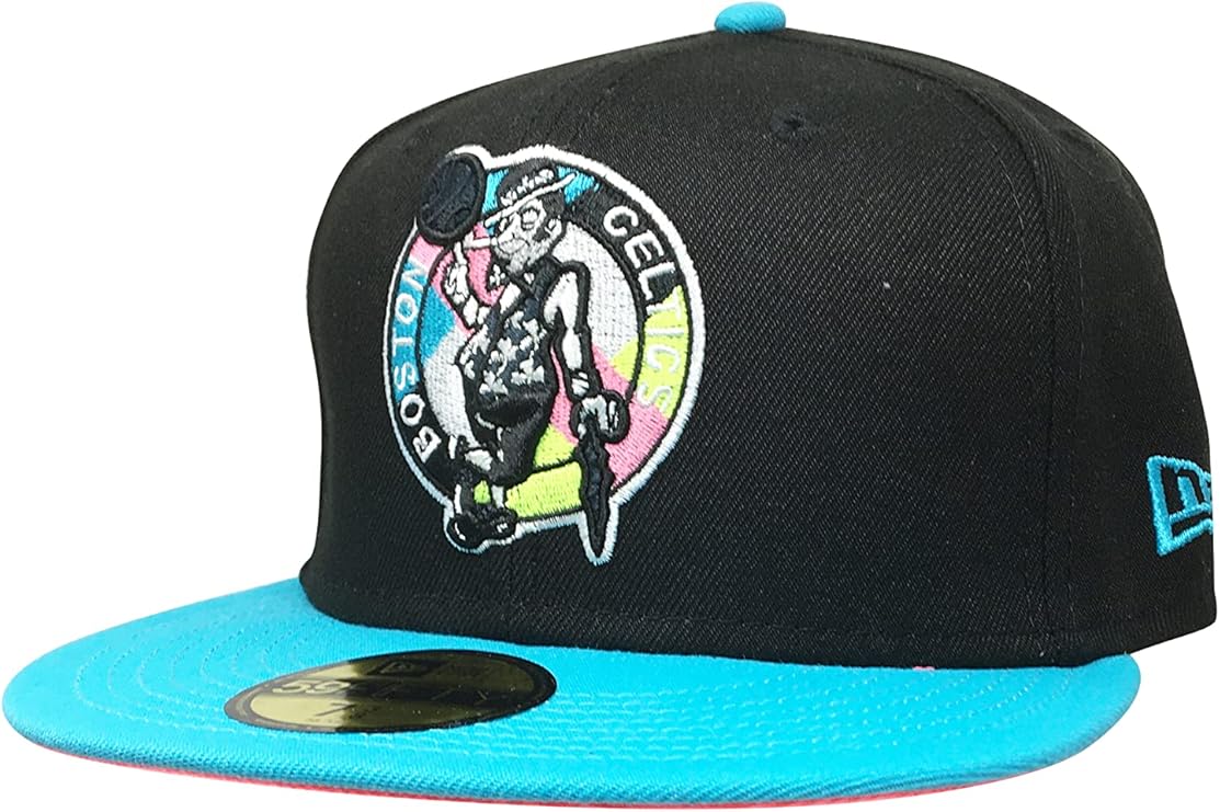 newera波士顿凯尔特人队帽子59fifty合身帽子2128137675周年