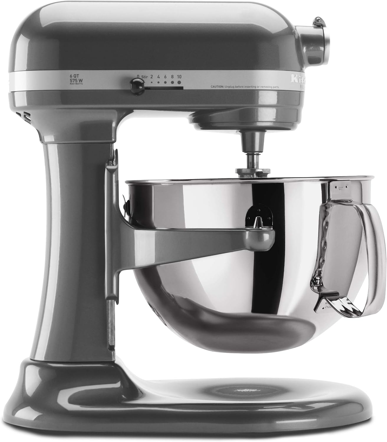 KitchenAid KP26M1XPM 搅拌机 6夸脱（约5.68 升）Professional 600 系列 碗式升降搅拌机珍珠金属色