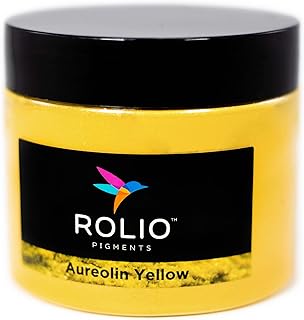 rolio - 云母粉 - 1 罐颜料,用于油漆,染料,肥皂制作,*油,环氧树脂