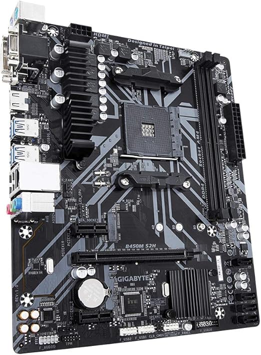 gigabyte b450m s2h 主板