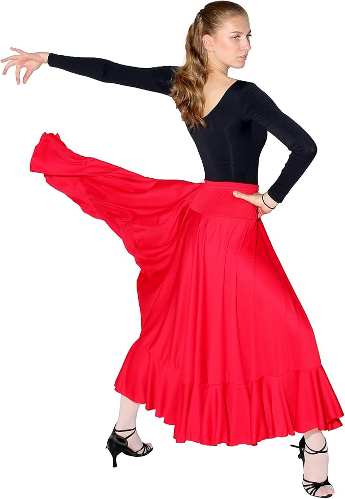 danzcue 成人弗拉门戈舞裙
