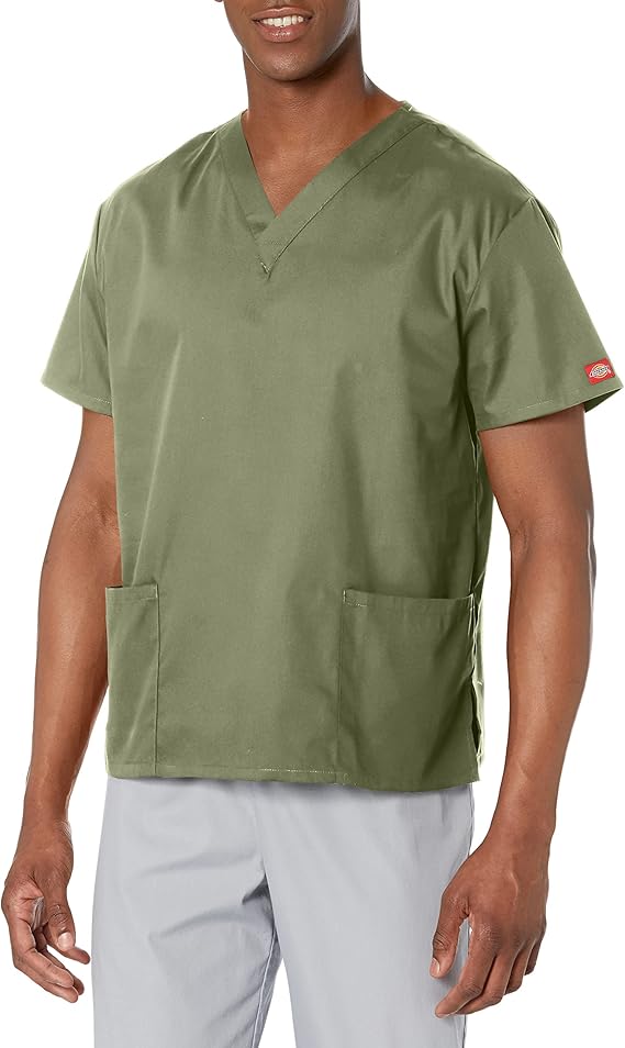 dickies 女士 eds signature scrubs 86706 女式修身 v 领上衣