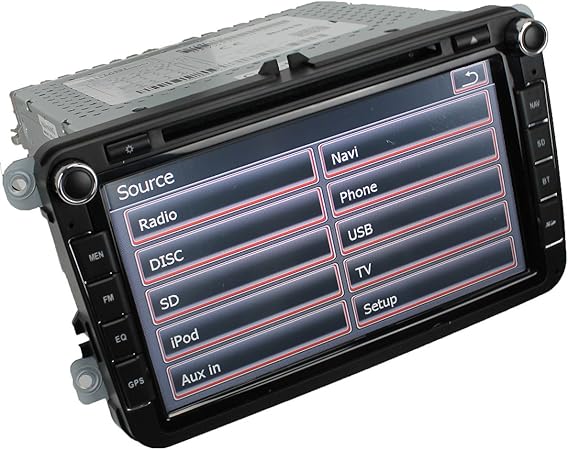 Lsqstar Ans810 大众斯柯达8 原车界面专车专用车载dvd Gps导航仪obd Ops Ipas Bluetooth Aux In Swc Can Bus Rds Dual Zone 3g适用斯柯达高尔夫6 迈腾尚酷帕萨特捷达途观途安迈特威
