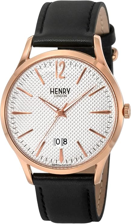 亨利伦敦 手表 richmond hl41js0038 男款 黑色