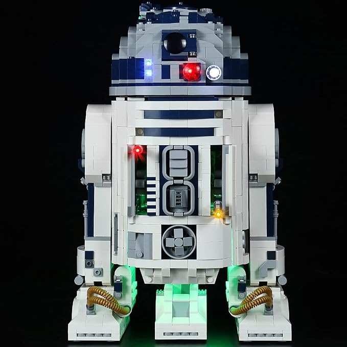 dxjkdza 乐高r2d2 75308积木套件(无型号,只有灯套件),创意 led 照明
