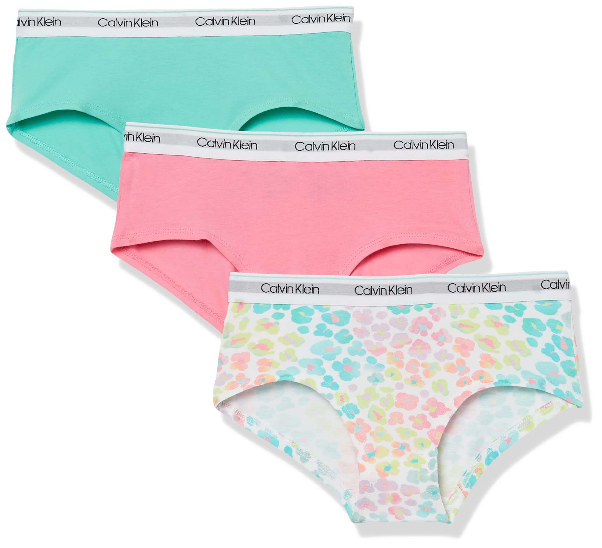 Calvin Klein cotton low-rise panties for girls