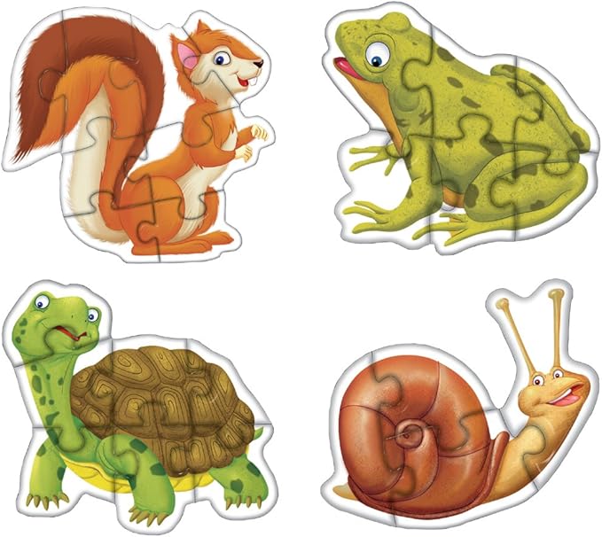 创意教育创意早期小动物拼图