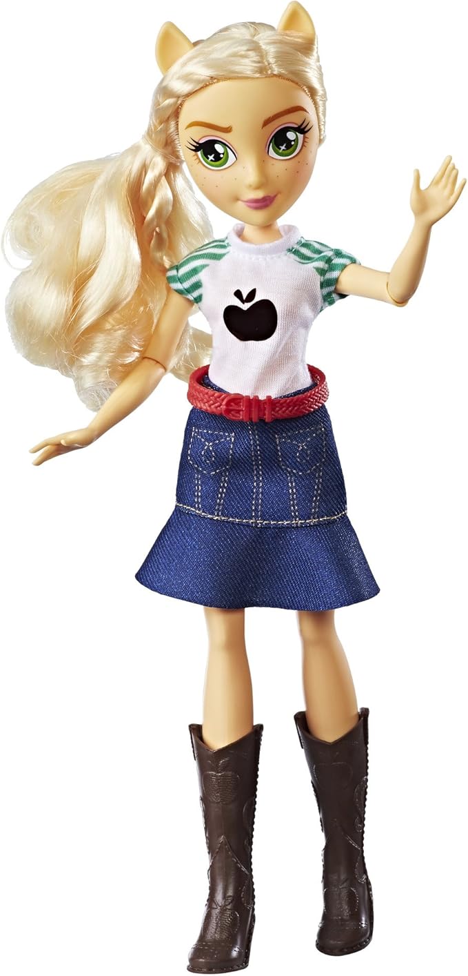 my little pony 小马国女孩苹果杰克经典风格娃娃