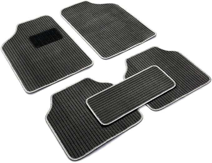 supervelocity 汽车通用亚麻脚垫 汽车脚垫 五座轿车通用 灰色