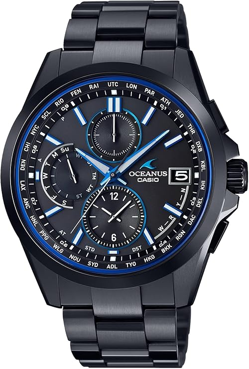 casio 卡西欧 手表 oceanus classic 太阳能电波手表 ocw-t2600b-1ajf