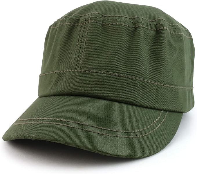 armycrew 棉质学员风格平顶军帽