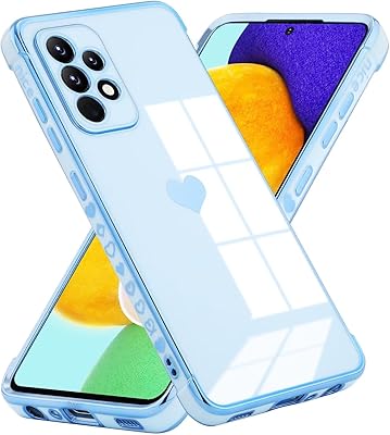 kaywzo三星galaxy a52s/a52 4g/5g,闪亮的心形图案电镀硅胶手机壳,四