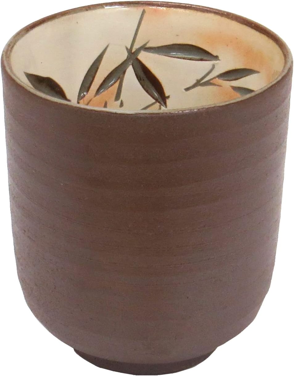 京烧 清水烧 正峰窑 茶杯 【化妆箱装】 南蛮雕刻 a13-11小