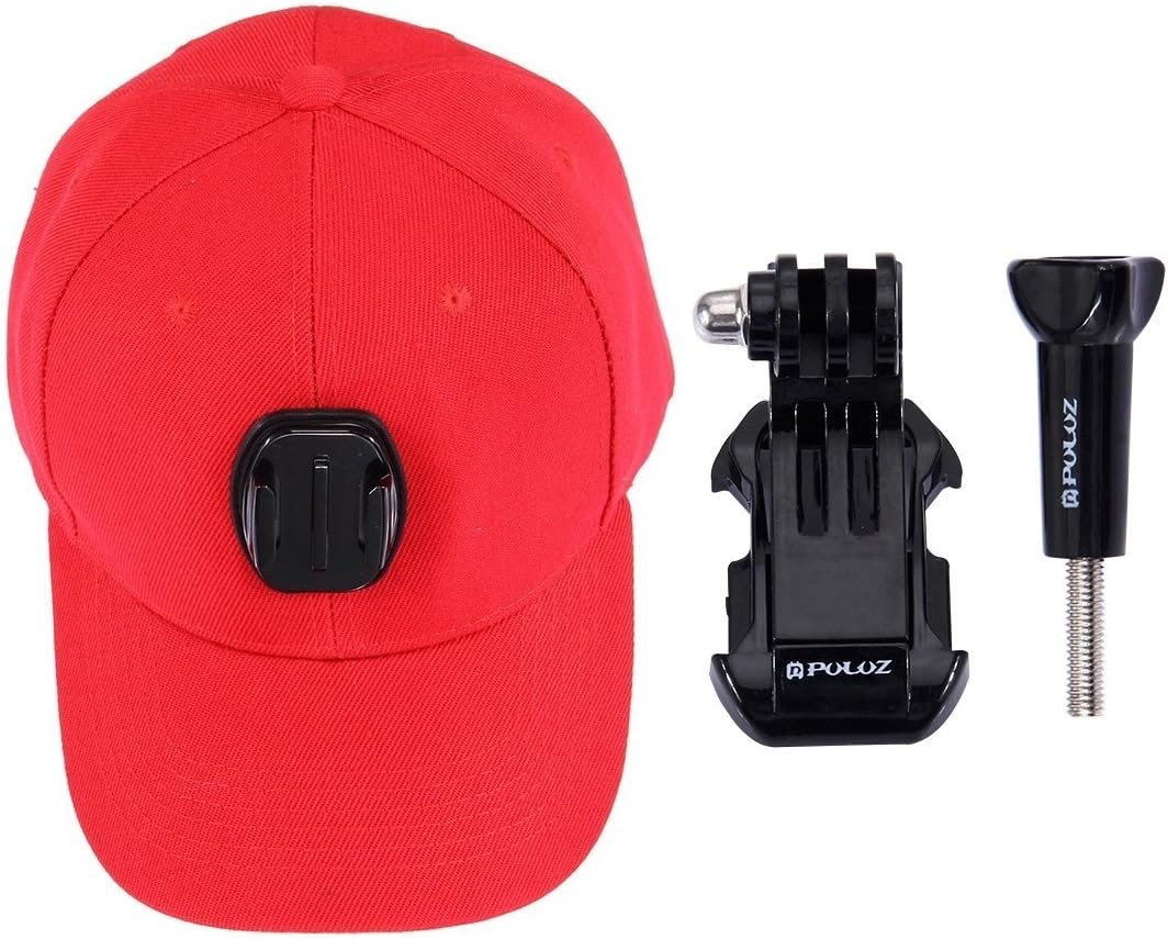 Jiguoor Puluz Jiguoor 棒球帽子带支架mounts 适用于gopro Hero 6 5黑色 5届 4 Session 4 3 3 2 1 Xiaoyi 和其他可动相机 价格报价图片评测多少钱