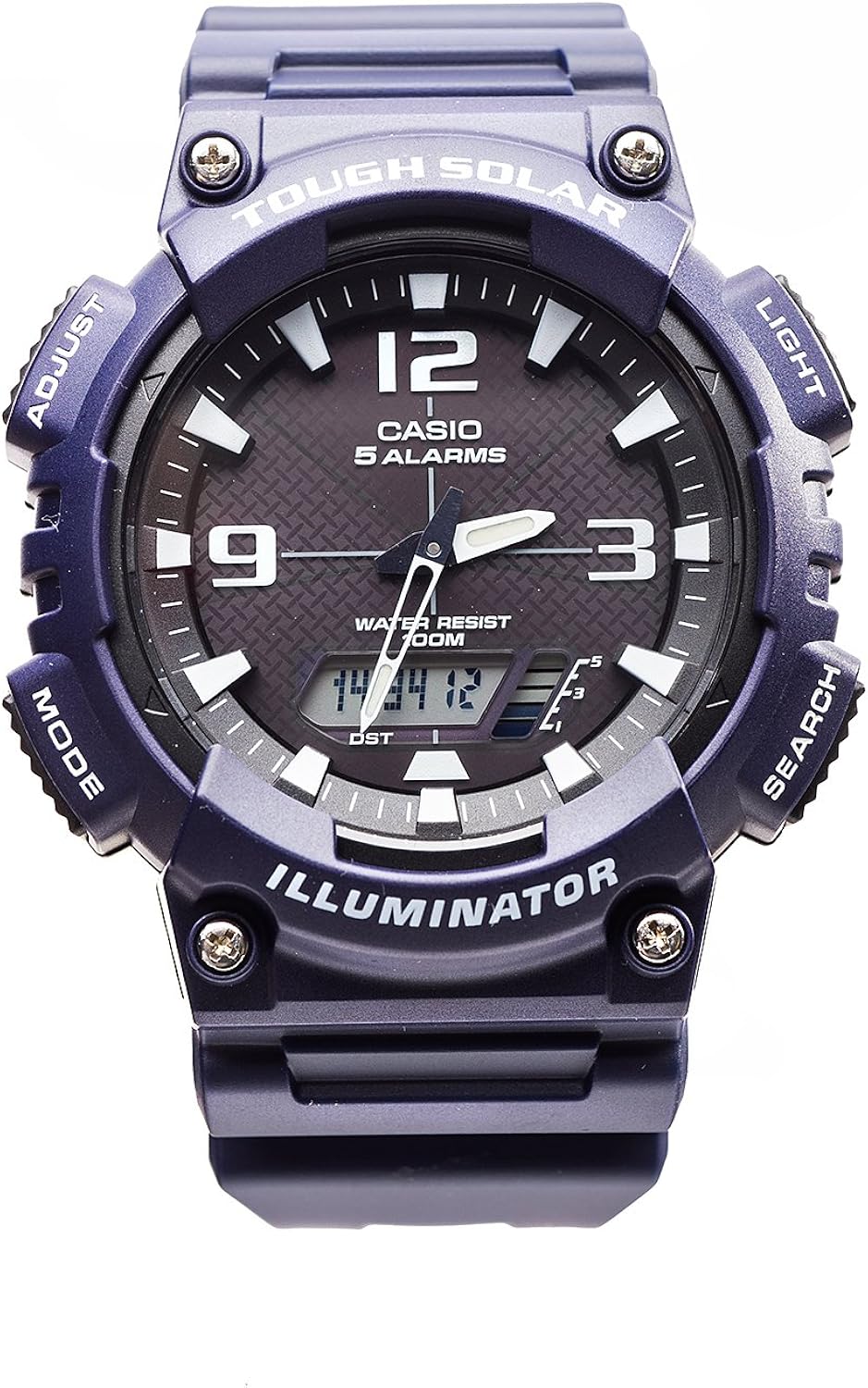 casio 卡西欧 光动能中性手表 aq-s810w-2a2vdf