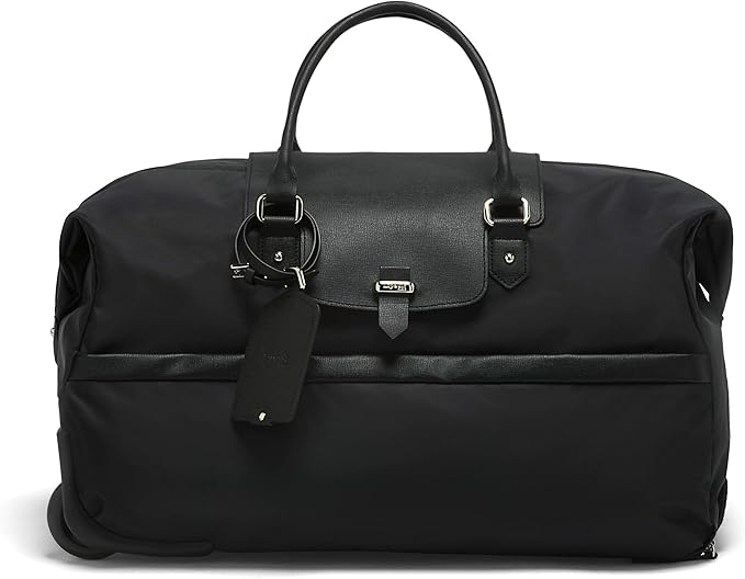 Lipault Plume Avenue 带轮行李袋 顶部提手拉过夜旅行周末旅行行李箱jet Black Light Gold 大 亚马逊中国 鞋靴