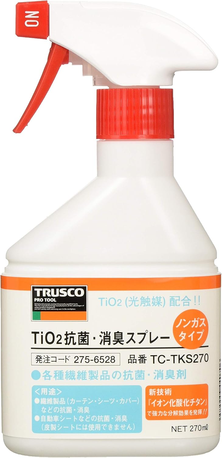 Trusco 光催化剂tio2防霉 消臭喷雾不燃型270毫升tc Tks270 亚马逊中国 家居装修