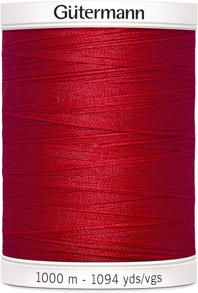 gutermann 全涤纶线缝制,深红色0156,5.5 x 4 x 4 厘米