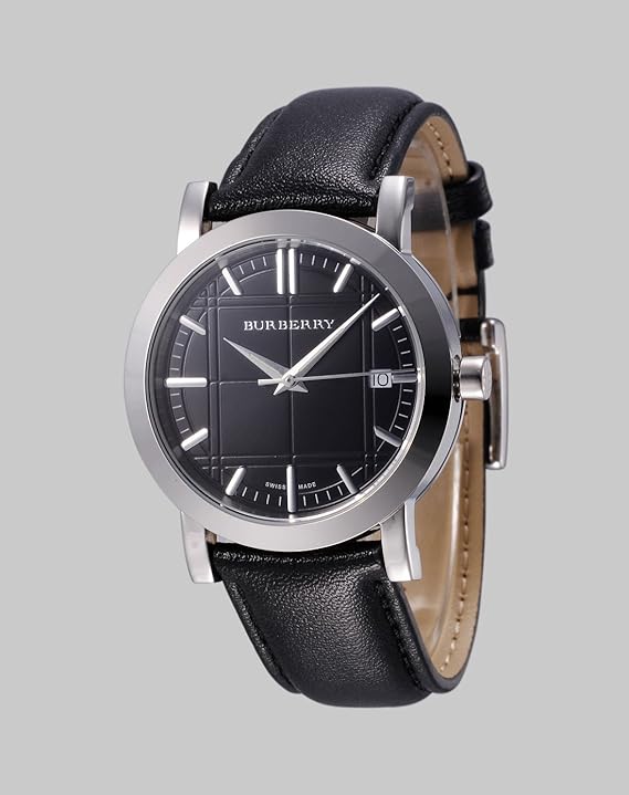 burberry巴宝莉英伦风时尚绅士皮带男表bu1354