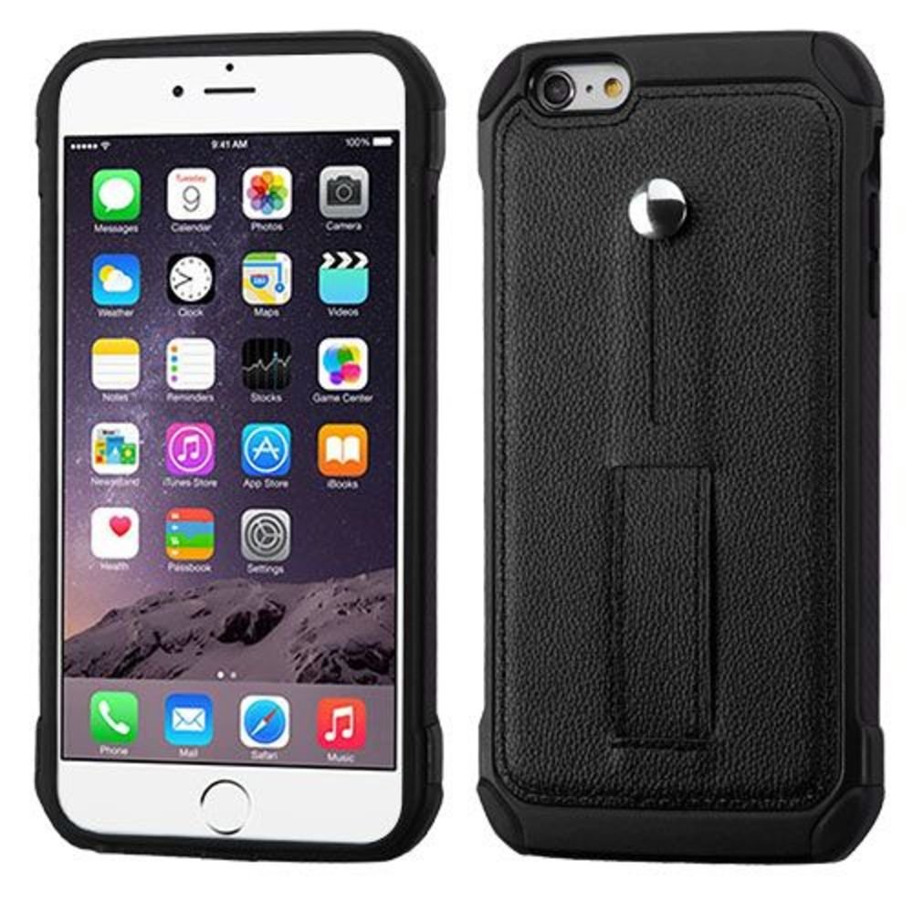 MyBat Cell Phone Case for Apple iPhone 6S Plus/6 Plus - Black