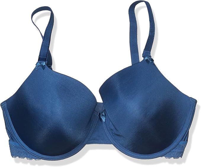 paramour女式华丽无缝轮廓泡沫文胸fbl联邦蓝