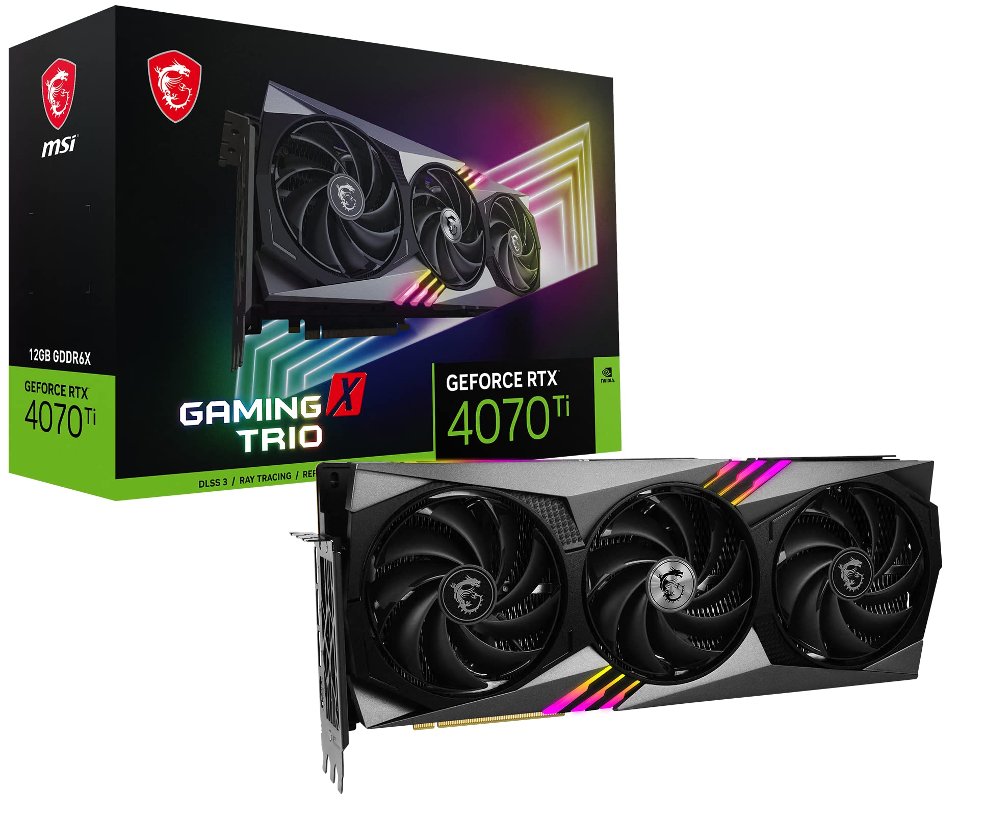 [Msi] Graphics card GeForce RTX 4070 Ti GAMING X TRIO 12G/A VD8369