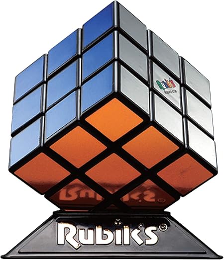 40周年纪念金属魔方 40th Anniversary Metallic Rubik S Cube 玩具 亚马逊中国