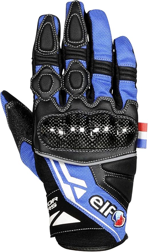elf_摩托车_手套_strada网眼手套_蓝色_wm码_eg-s501
