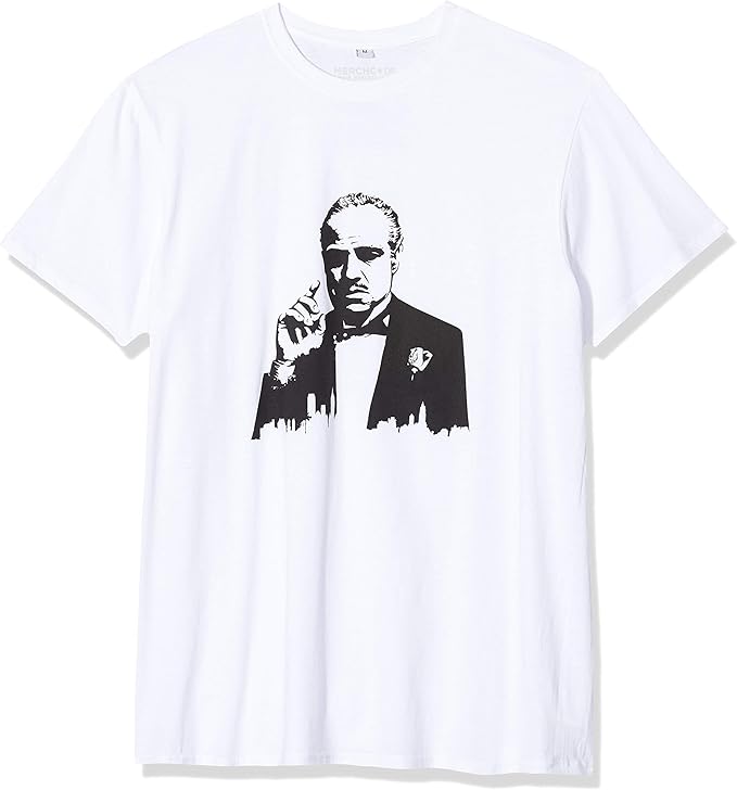 merchcode 男式 教父图案 t 恤