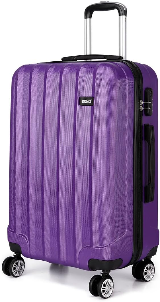 kono hard shell 4 万向轮紫色行李箱 紫色 紫色