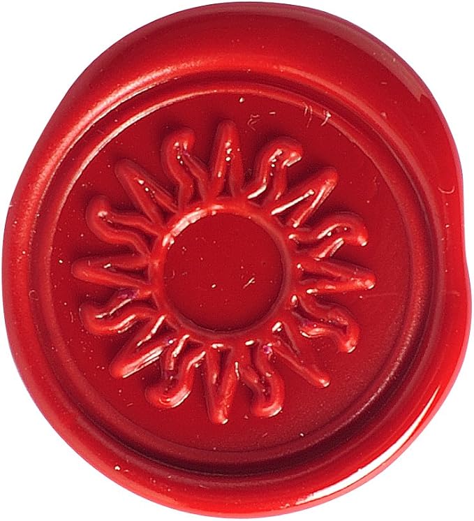 herbin 进口火漆封蜡印章 太阳