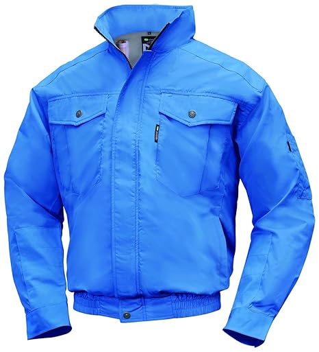 nsp 空调服 n酷服 na-1111 衣服单体 长袖 立领 左右带口袋 *钛涂层