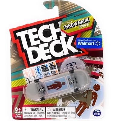Tech Deck Threeback Series Ultra Rare Girl Skateboard Company Fingerboard Tech Deck Three Black Series Ultra Rare Girl Skateboard Company Fingerboard