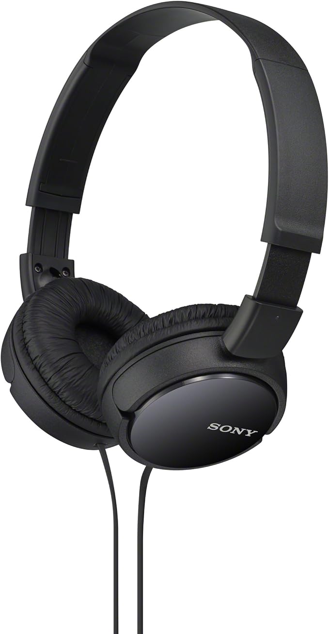 sony 索尼 zx 系列有线头戴式耳机,黑色 mdr-zx110