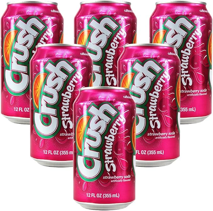 pepsicola 百事可乐草莓味 355ml*6(美国进口)