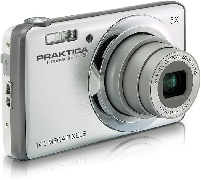 praktica luxmedia 14-z50 数码相机 14 万像素 5 倍光学变焦(kb 26