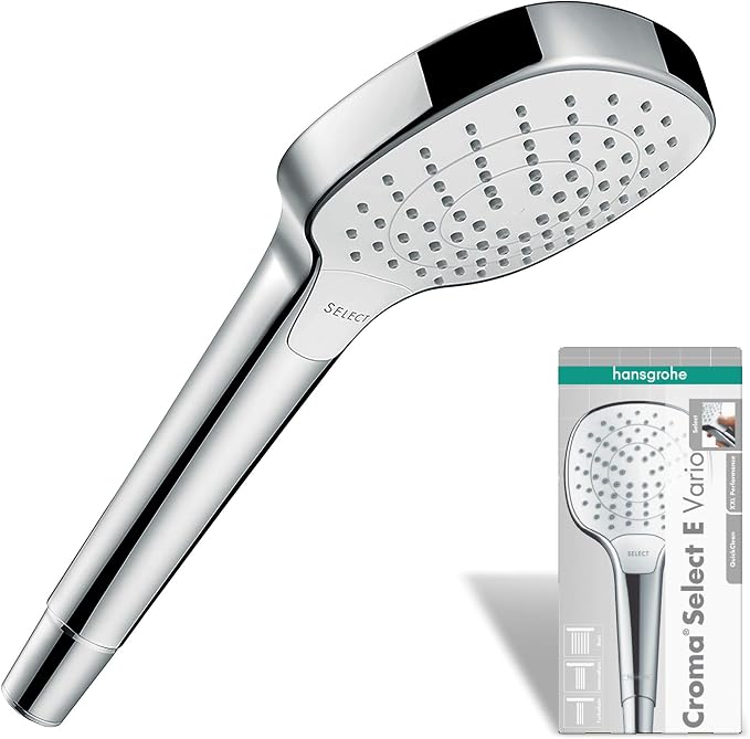 hansgrohe 汉斯格雅 croma select e 淋浴花洒(双用花洒,3种喷淋模式)