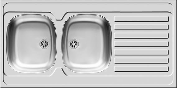 Pyramis International 1 X 60 2b 1d 不锈钢水槽 光滑 1 X 60厘米 亚马逊中国 家居装修