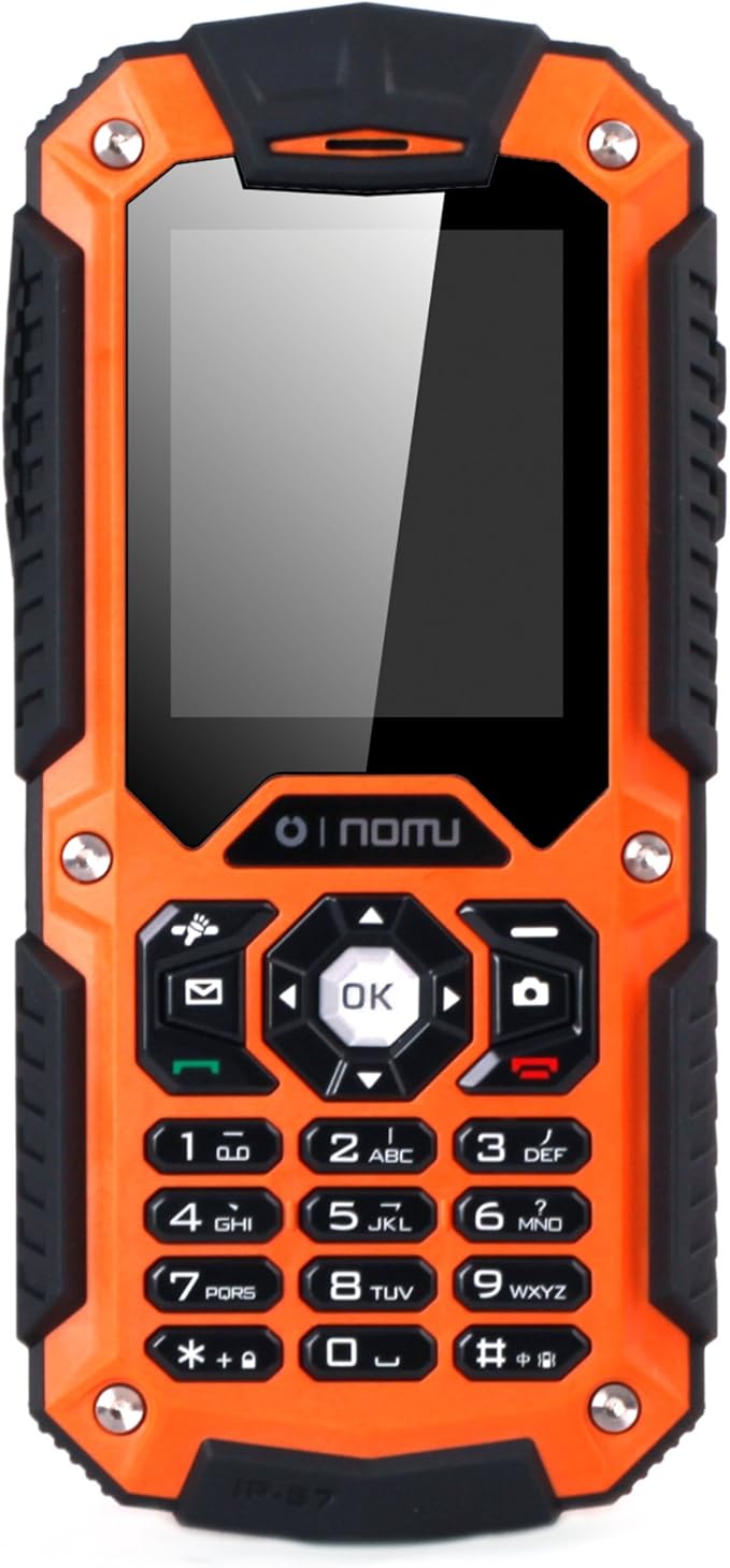 oinom 乐目 lm128 双卡双待 防护等级ip-67 三防手机 (激情橘)