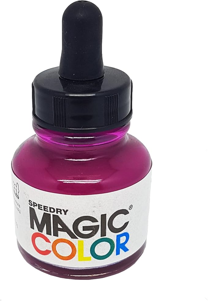 magic color 墨水瓶,28 毫升 mars 红色 5 x 5 x 8 cm rs006231