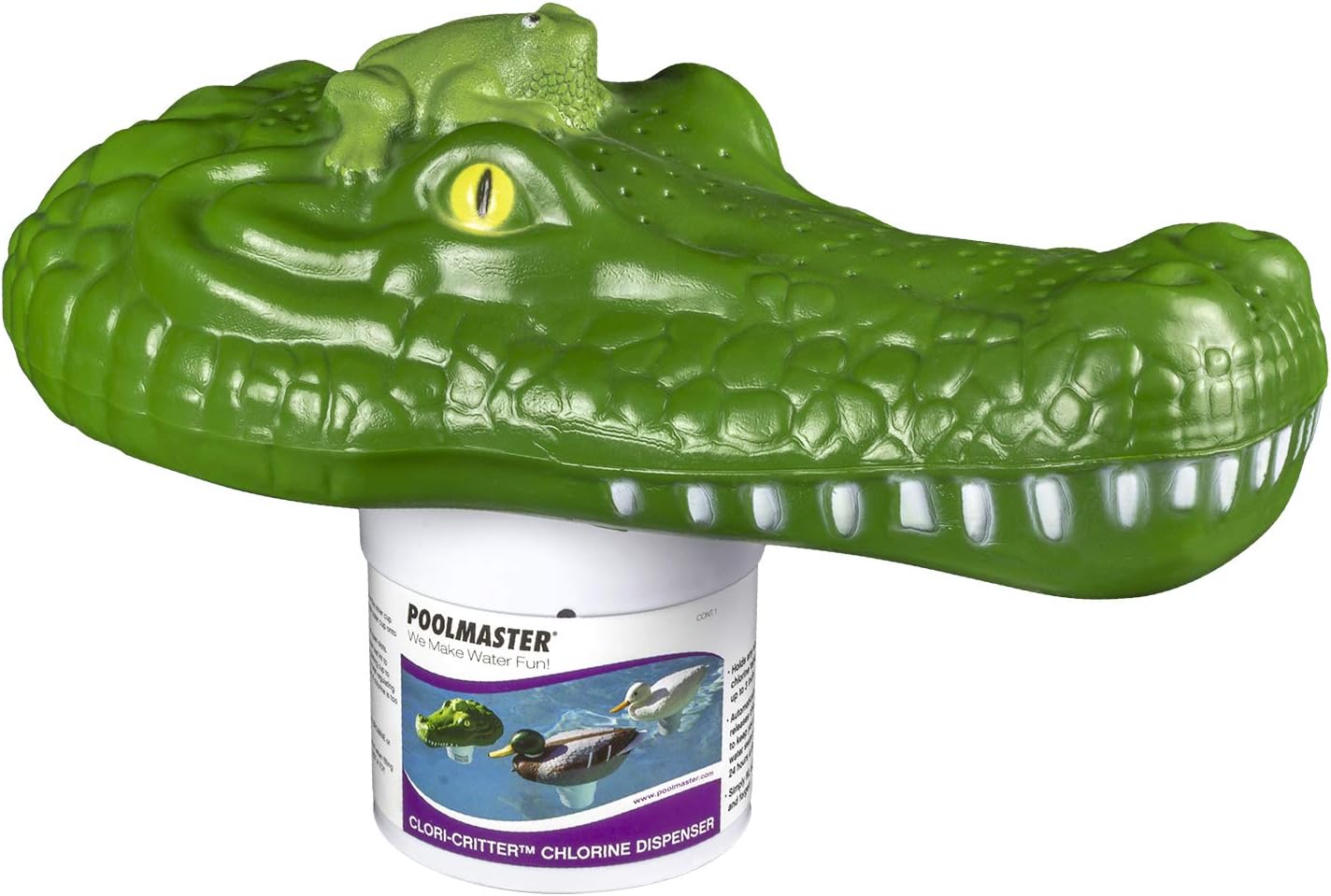 poolmaster 32132 chlori-critter alligator chlorine dispenser