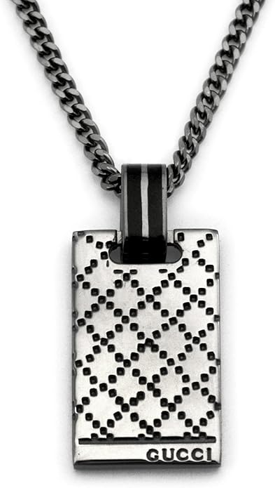 [古驰] gucci 项链 341899-j8410-8131 : 亚马逊中国: 珠宝首饰