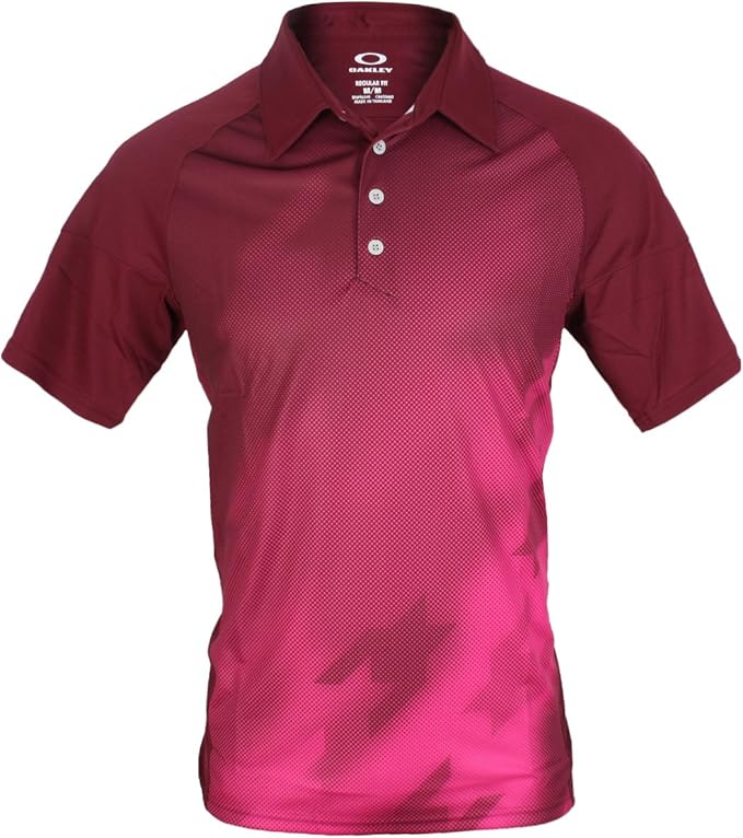oakley 男式 believable polo 衫 xx-l 红色 : 亚马逊中国: 运动户外